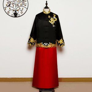 Men's Chinese Wedding Traditional Suit-MEDIUM